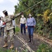 USAG Japan commander, spouse, cut bamboo for giant kites