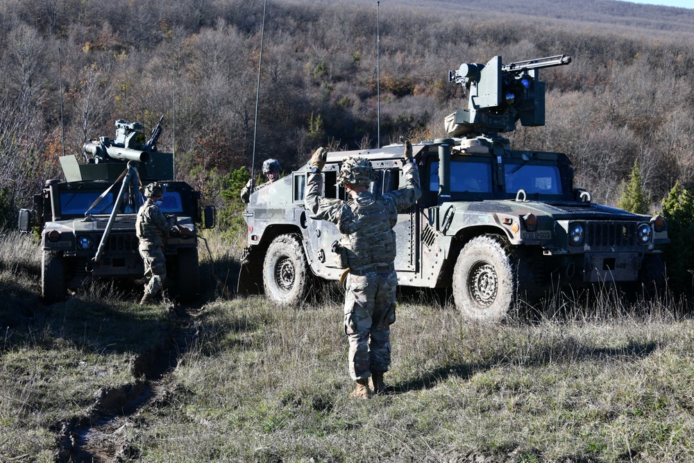Team live fire dynamic exercise at Monte Carpegna