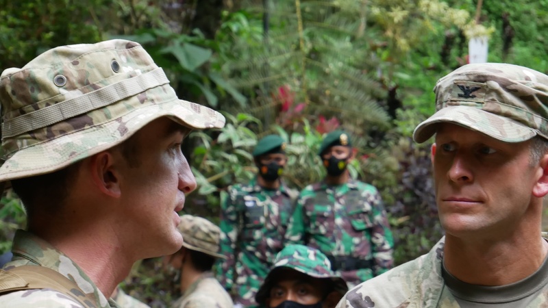 Indonesia Platoon Exchange: Distinguished Visitor Visit