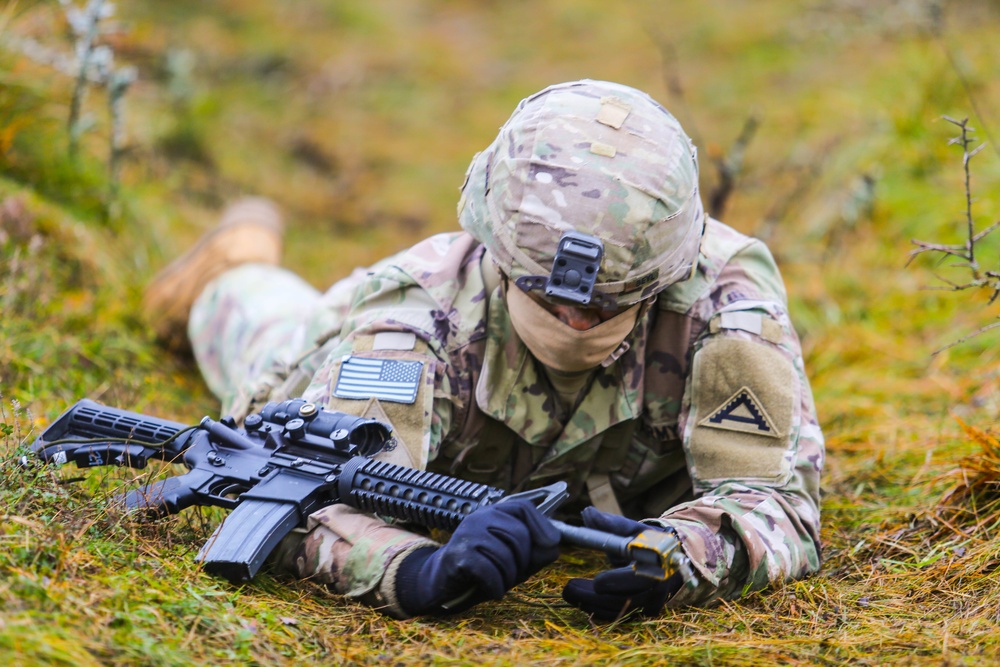 U.S. Army Soldiers participate in EIB/ESB Competition at Hohenfels