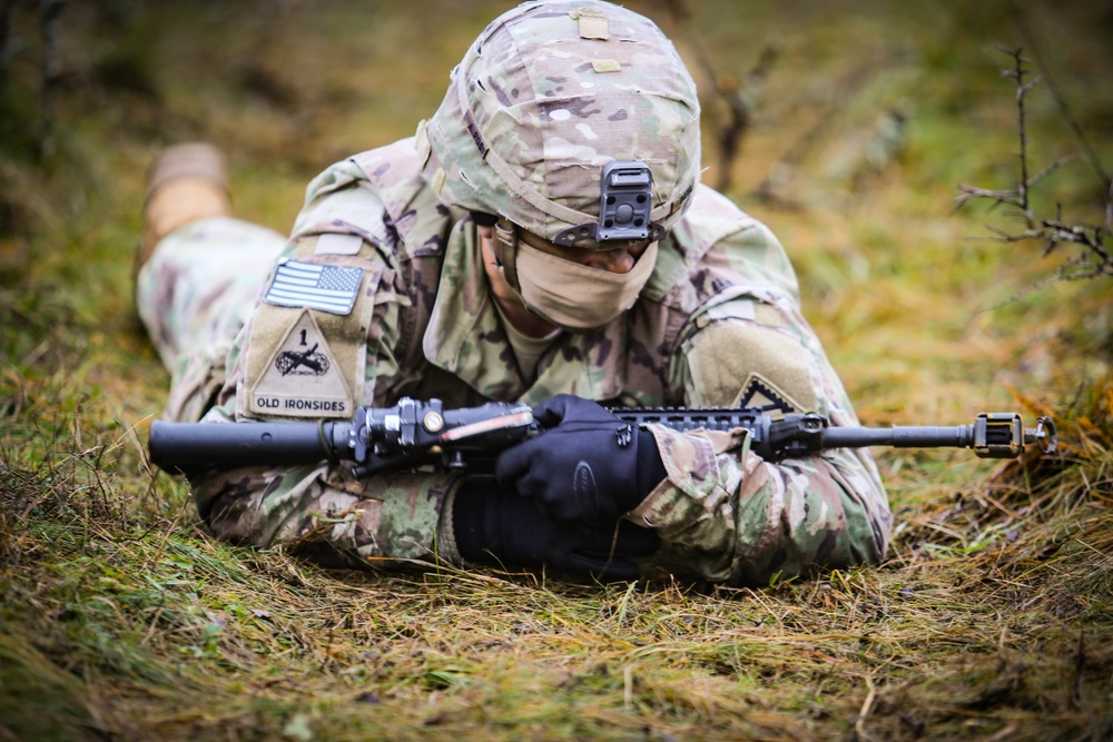 U.S. Army Soldiers participate in EIB/ESB Competition at Hohenfels