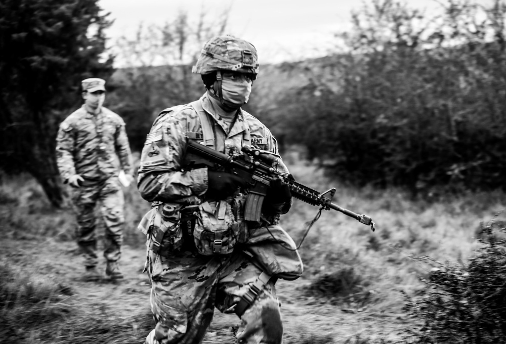 U.S. Army Soldiers participate in EIB/ESB Competition at Hohenfels