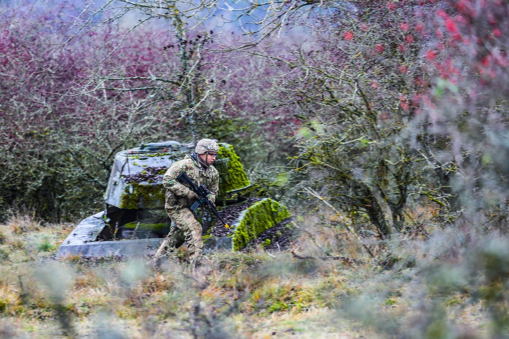 U.S. Army Soldiers participate in EIB/ESB Competition at Hohenfels