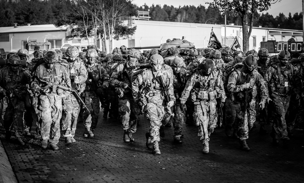 U.S. Army Soldiers participate in EIB/ESB Competition at Hohenfels