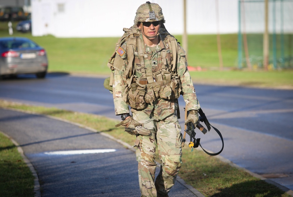 U.S. Army Soldiers participate in EIB/ESB Competition at Hohenfels