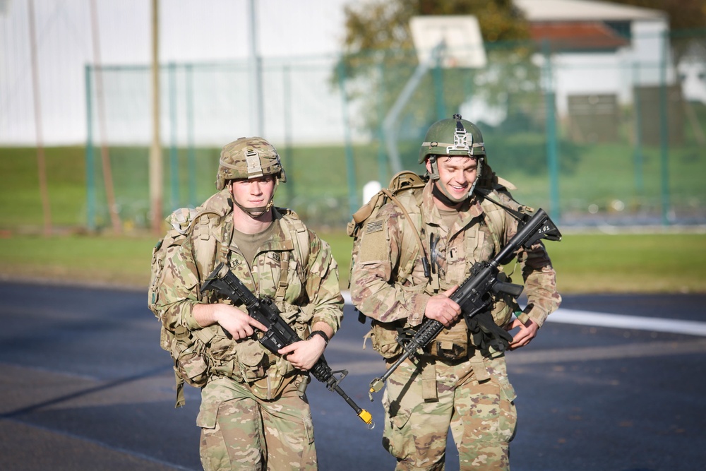 U.S. Army Soldiers participate in EIB/ESB Competition at Hohenfels