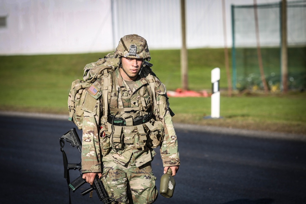 U.S. Army Soldiers participate in EIB/ESB Competition at Hohenfels