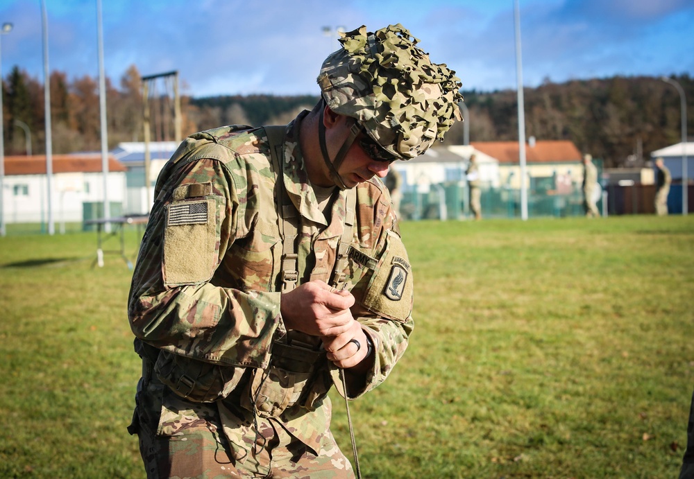 U.S. Army Soldiers participate in EIB/ESB Competition at Hohenfels