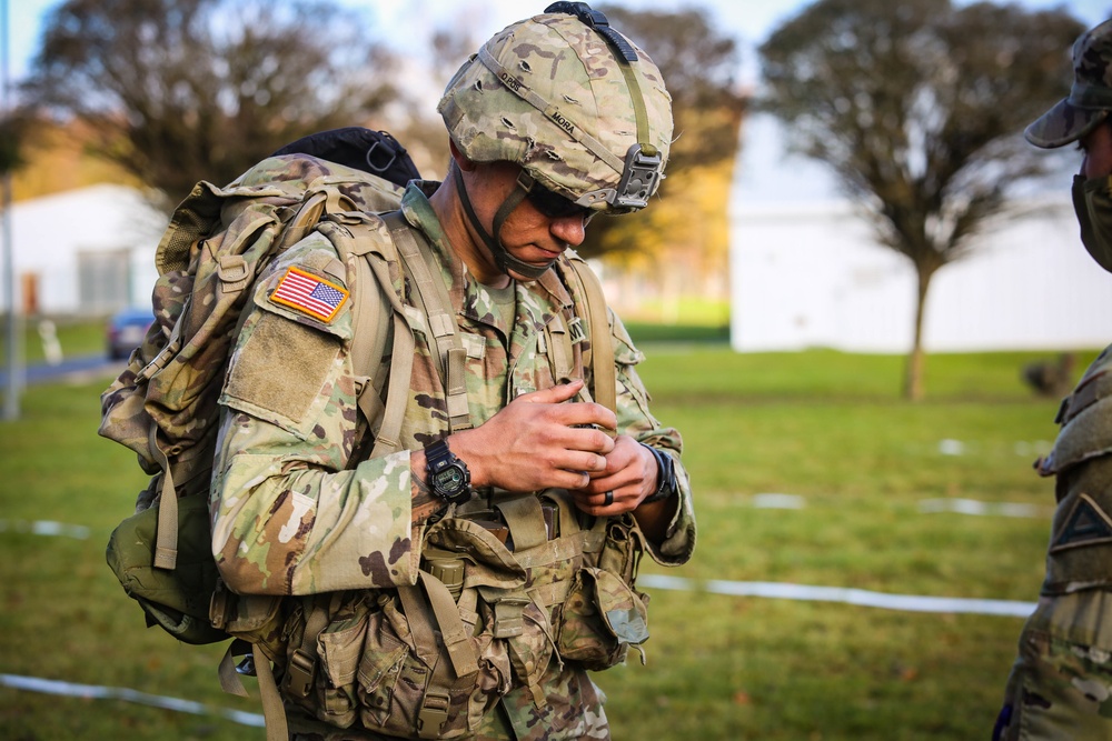 U.S. Army Soldiers participate in EIB/ESB Competition at Hohenfels