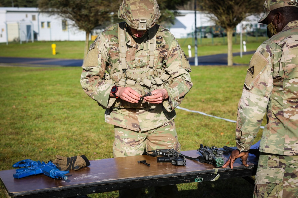 U.S. Army Soldiers participate in EIB/ESB Competition at Hohenfels