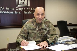 Lt. Gen. Scott Spellmon reviews Grand River Basin Study
