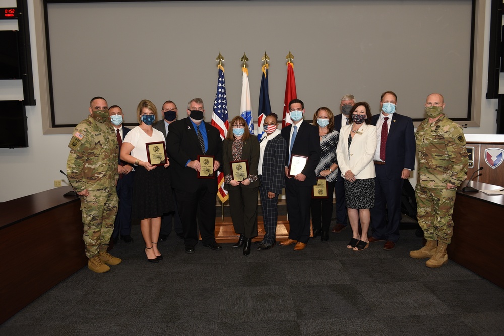 AMC Recipients of 2020 Department of the Army Civilian Award