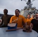 USS Ross (DDG 71) Bluenose Ceremony.