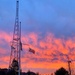Sunset over COMDET Kodiak