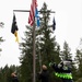 Navy Region Northwest Raises Seahawks' 12 Flag