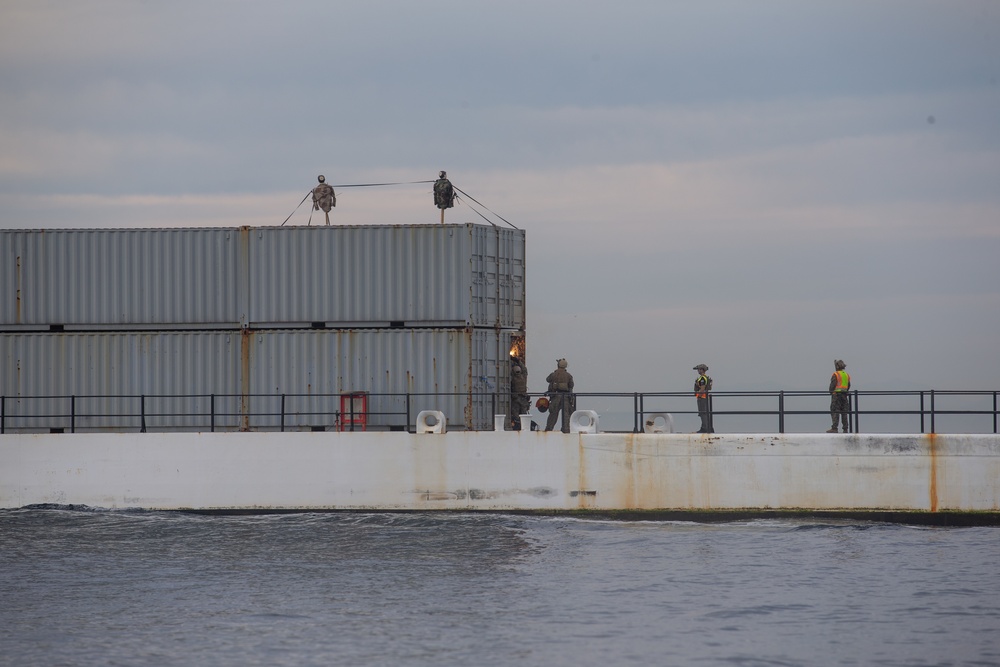 15th MEU ADR Marines conduct VBSS training through air, sea