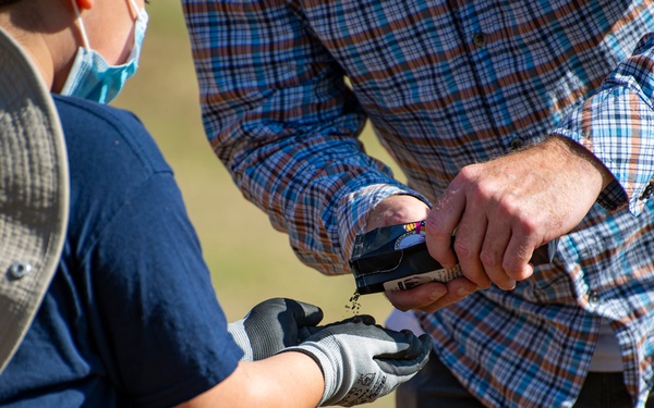 Cub Scouts Practice Environmental Conservation at Texas' Grapevine Lake