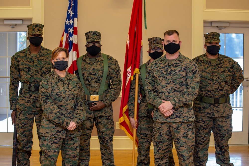 Camp Lejeune’s Headquarters and Support Battalion bids farewell to Frazier, welcomes Costa during Relief, Appointment ceremony