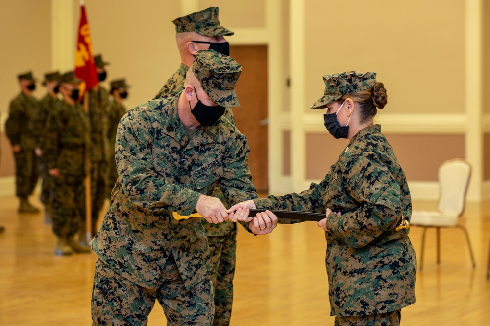 Camp Lejeune’s Headquarters and Support Battalion bids farewell to Frazier, welcomes Costa during Relief, Appointment ceremony