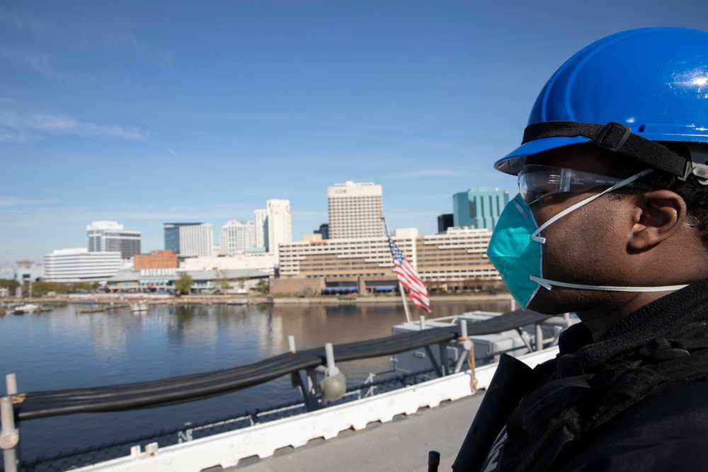 USS Bataan (LHD 5) Maintenance Availability