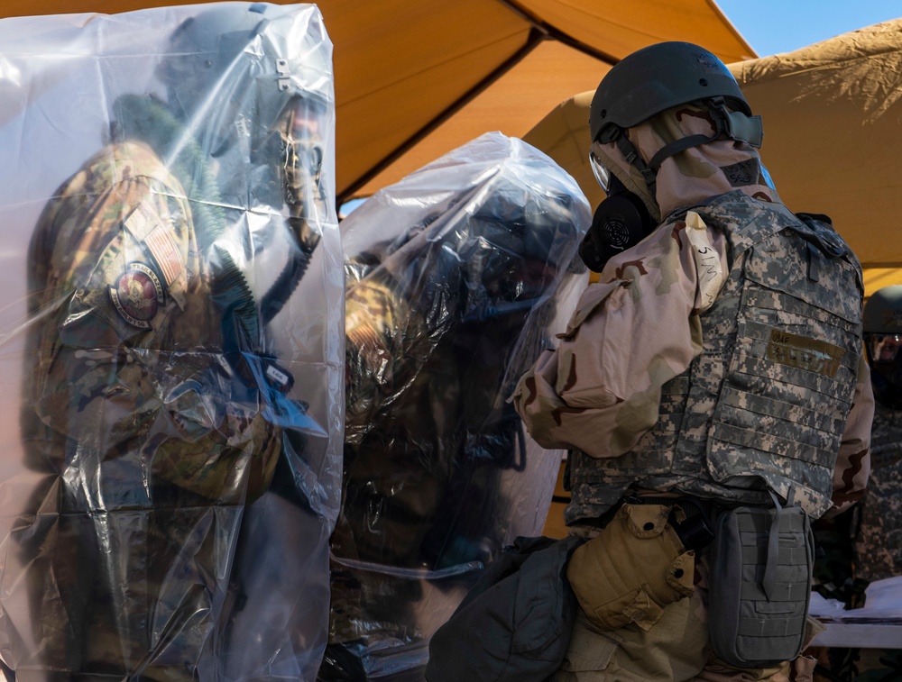 Chemical Fury exercise tests mobility Airmen’s capabilities