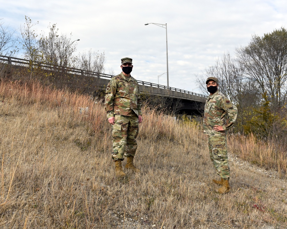 Airmen rescue potential bridge jumper