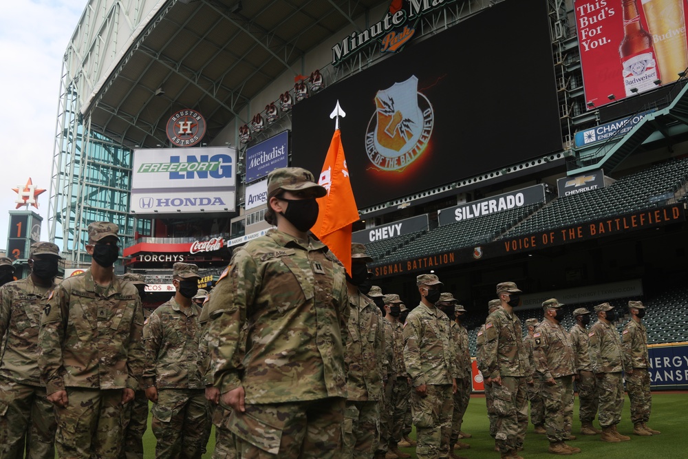 136th Expeditionary Signal Battalion Deployment Ceremony