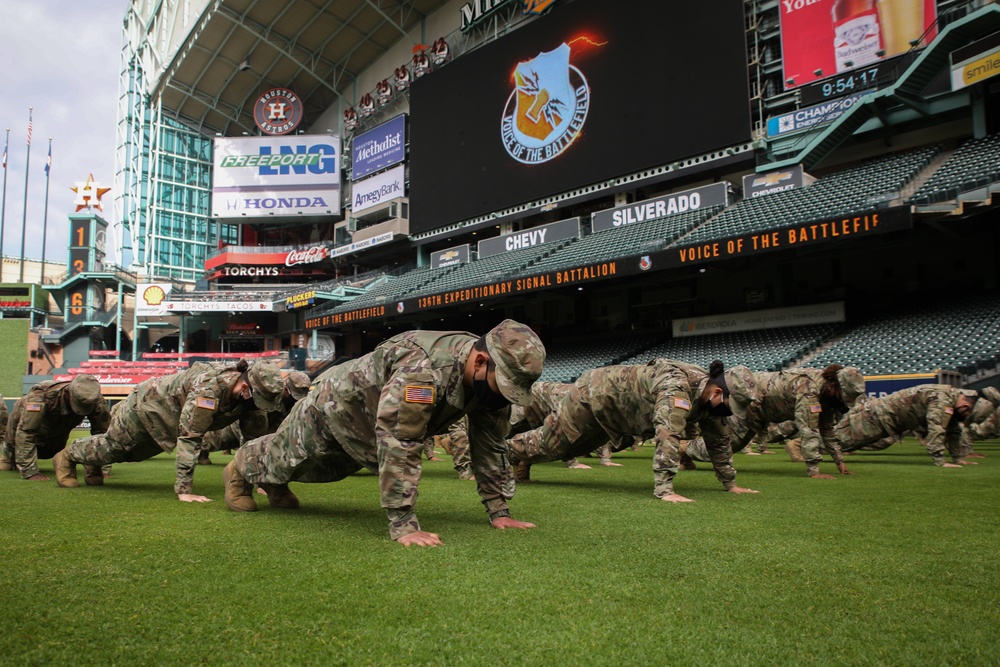 136th Expeditionary Signal Battalion Deployment Ceremony