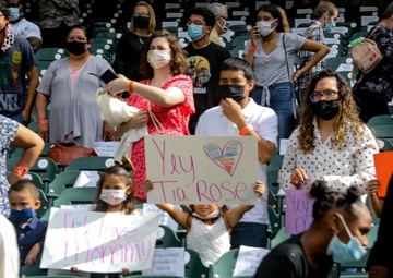 136th Expeditionary Signal Battalion Deployment Ceremony