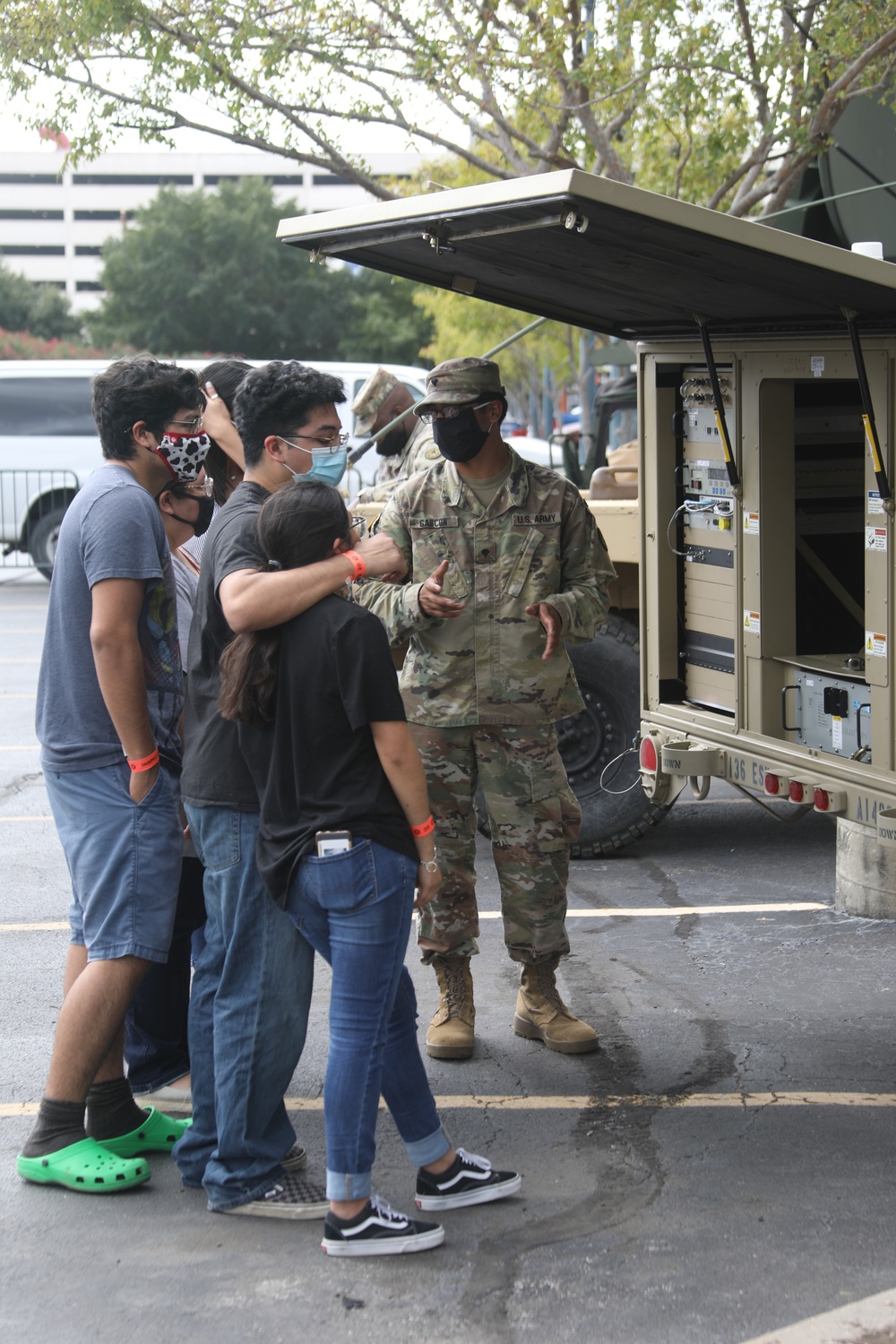 136th Expeditionary Signal Battalion Deployment Ceremony