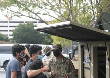 136th Expeditionary Signal Battalion Deployment Ceremony