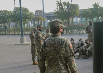 136th Expeditionary Signal Battalion Deployment Ceremony