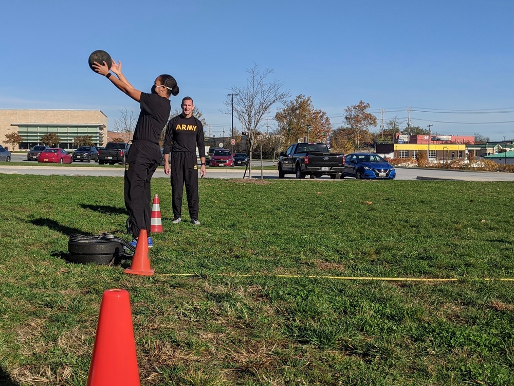 58th EMIB HHC Rear Detachment prepares for new Army Combat Fitness Test