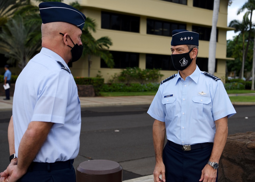 Chief of Space Operations visits Pacific Air Forces during first trip to Indo-Pacific