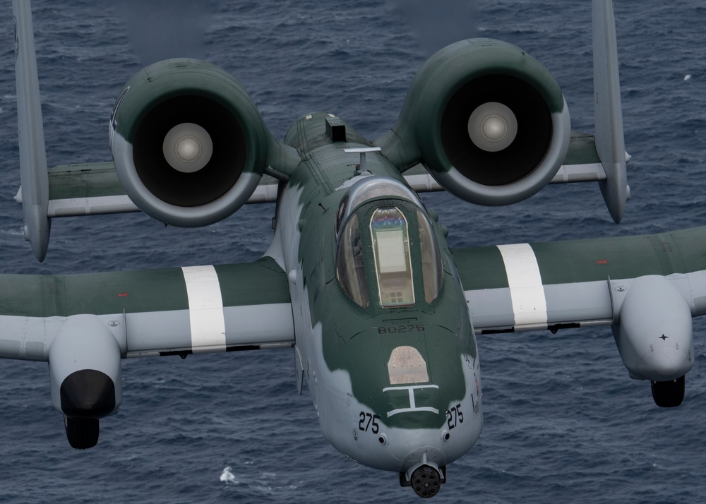 A-10 Over the Atlantic