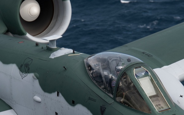 A-10 Over the Atlantic