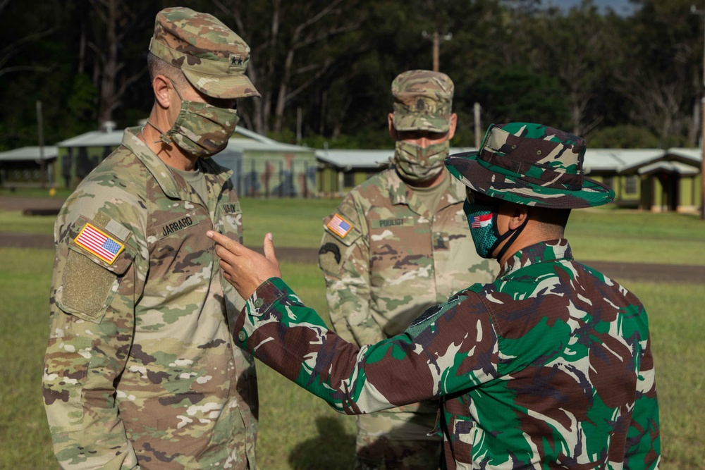 Indonesia Platoon Exchange: Division Command Team Visit