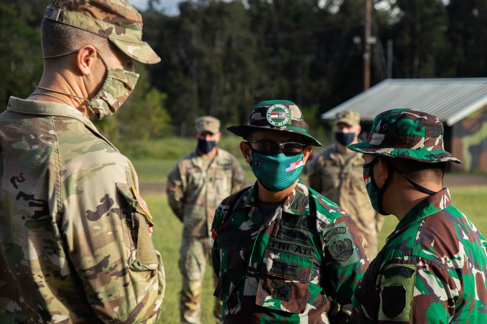 Indonesia Platoon Exchange: Division Command Team Visit