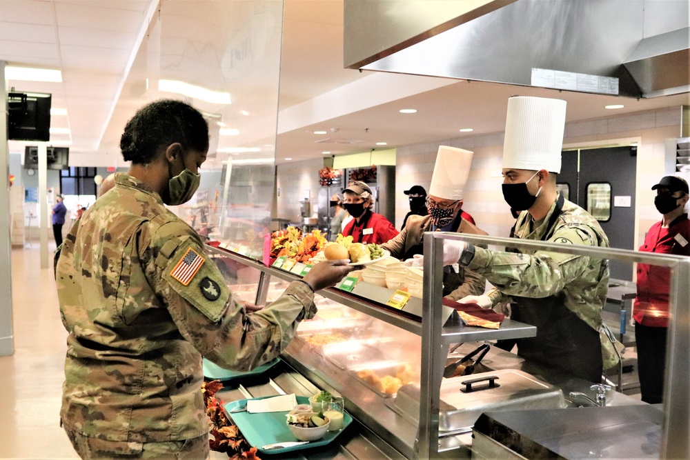 2020 Thanksgiving meal for service members, families at Fort McCoy