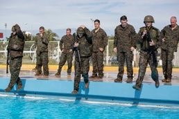MCIPAC Marines stay water survival qualified during COVID