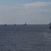 Indian, Australian, and U.S Forces Steam in Formation During Malabar 2020