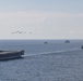 Nimitz Carrier Strike Group and Ships from the Indian Navy and The Royal Australian Navy Perform a Farewell Steam Pass