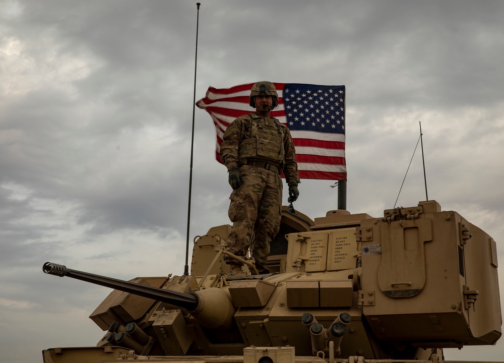 DVIDS - Images - M2 Bradley Infantry Fighting Vehicles in Northeast ...