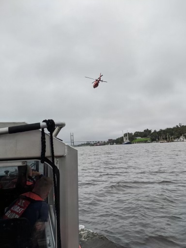 Coast Guard, partner agencies searching for a man near Blount Island