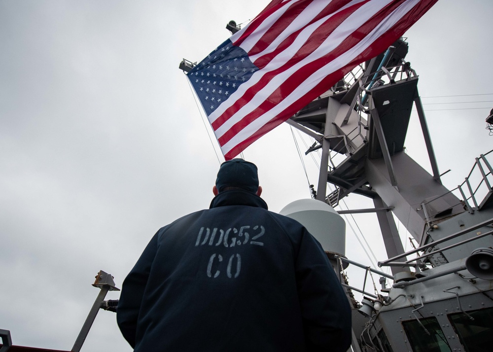 USS Barry Conducts Underway Operations