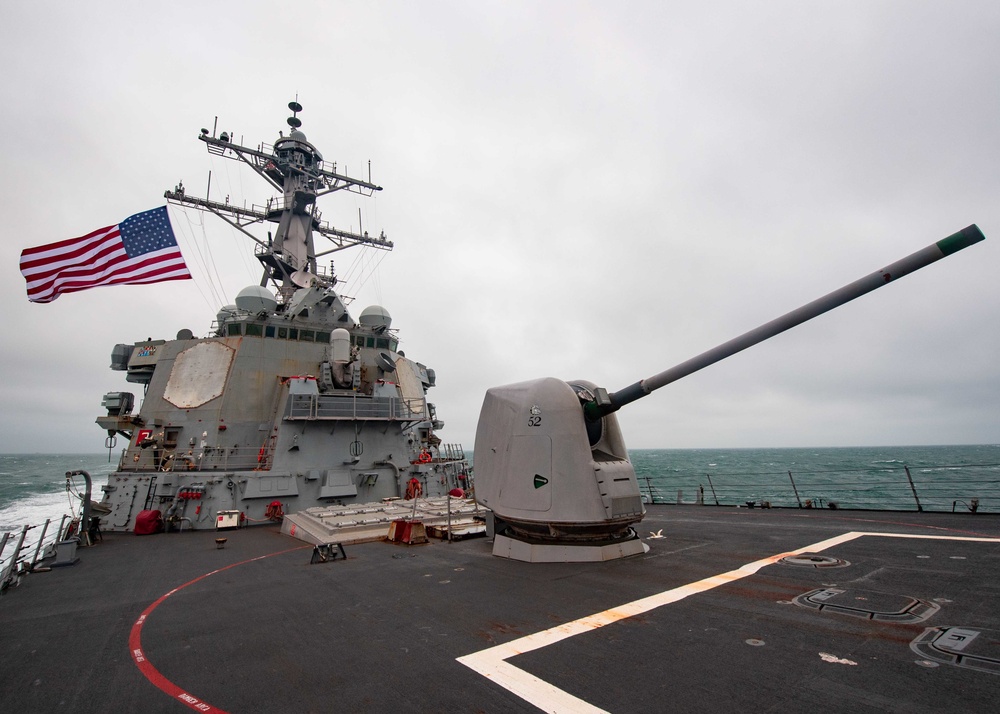 USS Barry Conducts Underway Operations