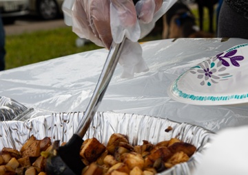 SMP hosts a day of puppy petting and pancake eating