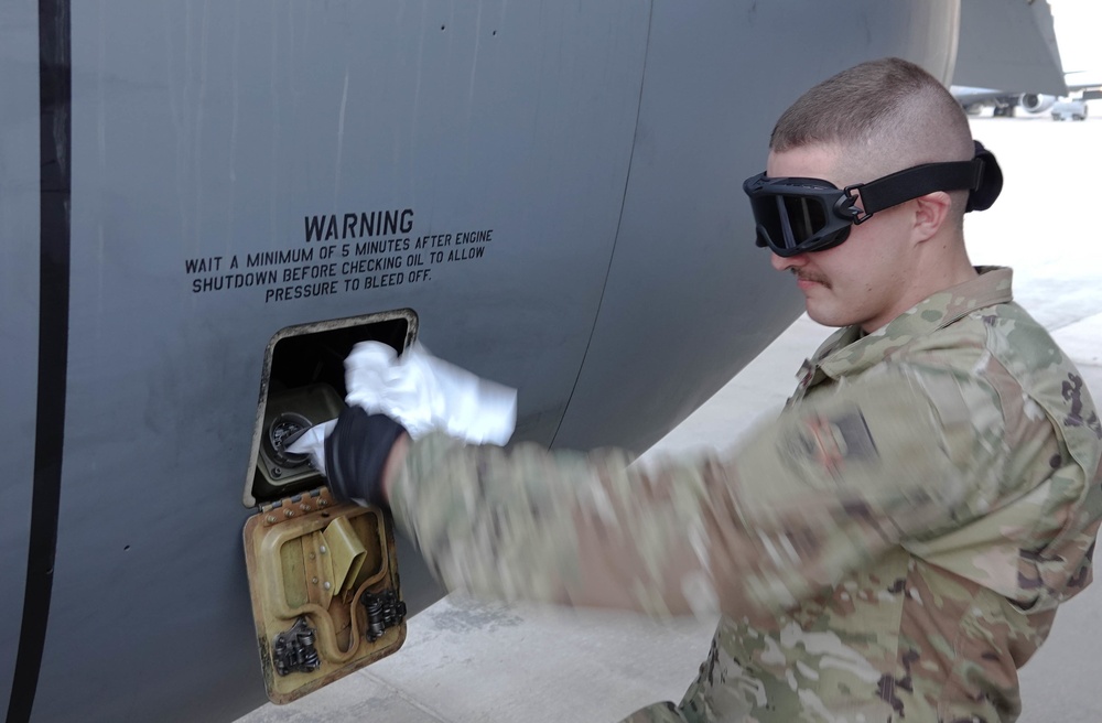 Al Udeid AB Crew chief for a day program recognizes top performers