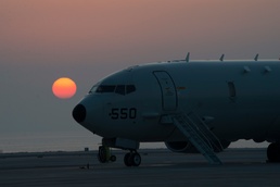 Sunrise Over P-8A, U.S. Central Command