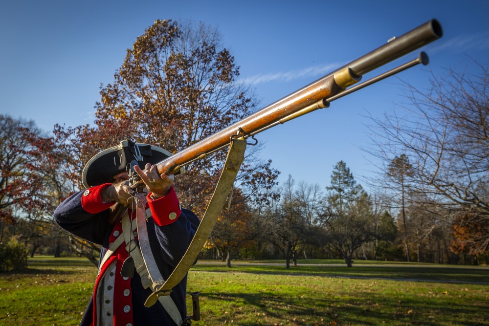 Soldier with 1st New Jersey Continental Regiment